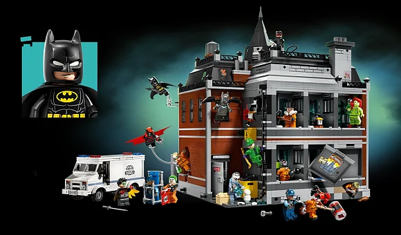 LEGO® DC Batman™ Arkham Asylum™ - Mørkt Psykiatrisk Hospital