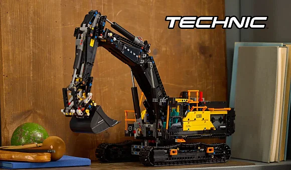 LEGO® Technic Volvo EC500 Hybrid Gravemaskin - Avansert byggemaskin