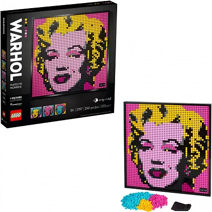 Marilyn Monroe Andy'ego Warhola 31197 LEGO® Art