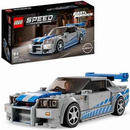 Nissan Skyline GT-R (R34) de 2 Fast 2 Furious 76917 LEGO® Speed Champions