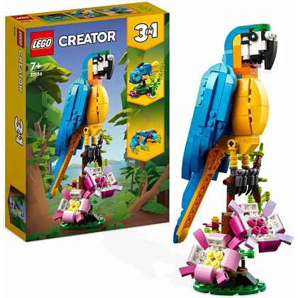 Eksotisk papegøje 31136 LEGO® Creator 3in1