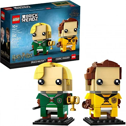 Draco Malfoy e Cedric Diggory 40617 LEGO® BrickHeadz™