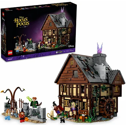 Disneys Hokus Pokus: Sanderson-søstrenes hytte 21341 LEGO® Ideas