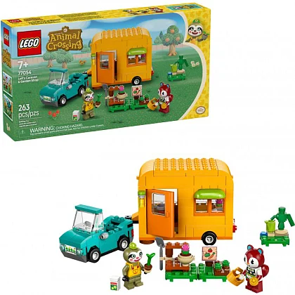 Leif med campingvogn og hagebutikk 77054 LEGO® Animal Crossing™