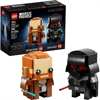 Obi-Wan Kenobi og Darth Vader 40547 LEGO® BrickHeadz™