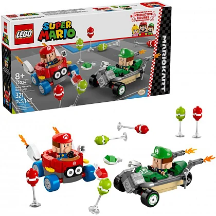 Mario Kart - Baby Mario vs. Baby Luigi 72034 LEGO® Super Mario™
