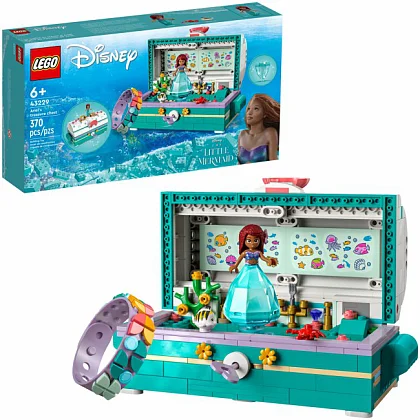 Cofre de Tesoros de Ariel 43229 LEGO® Disney™