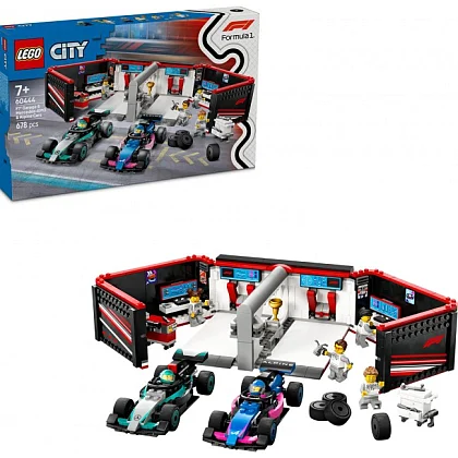 F1 Garage mit Mercedes-AMG & Alpine Rennautos 60444 LEGO® City