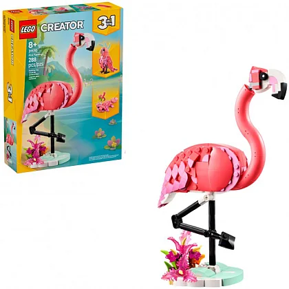 Vilde dyr: Pink flamingo 31170 LEGO® Creator 3in1