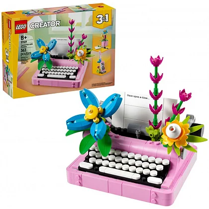 Skrivmaskin med blommor 31169 LEGO® Creator 3in1