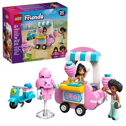 Stánok's cukrovou vatou a skúter 42643 LEGO® Friends