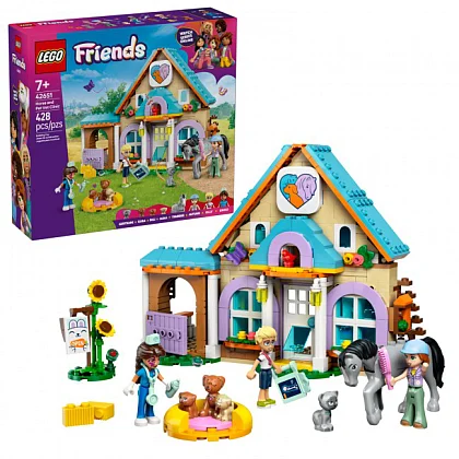 Dyreklinikk med hest og kjæledyr 42651 LEGO® Friends