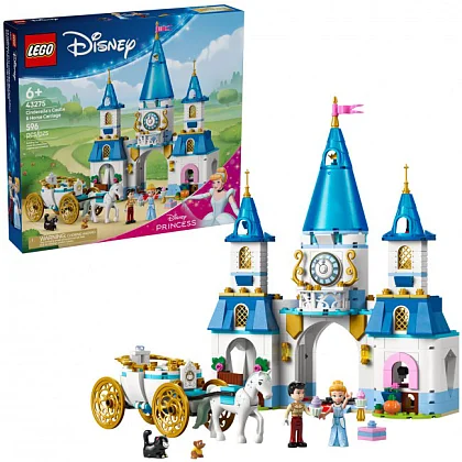 Askepots slot og karet 43275 LEGO® Disney™
