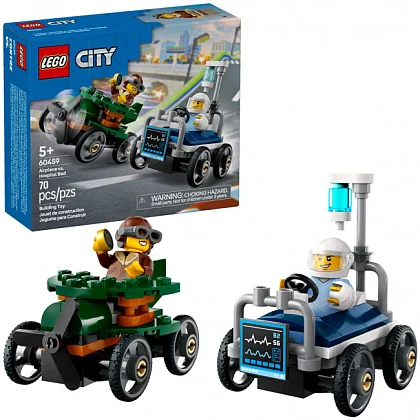 Flygplan mot sjukhussäng - racingpaket 60459 LEGO® City