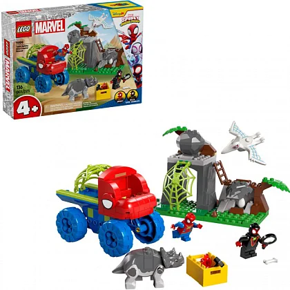 Team Spidey reddingsmissie met dinotruck 11199 LEGO® Marvel