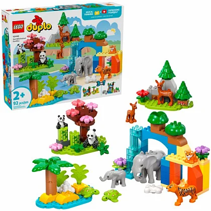 3-i-1 vilde dyrefamilier 10446 LEGO® Duplo®