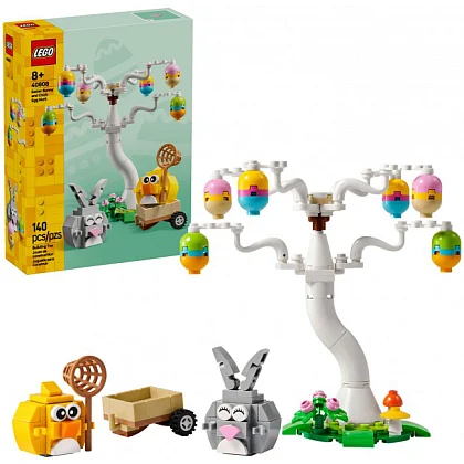 Äggjakt med påskkanin och kyckling 40808 LEGO® Inne