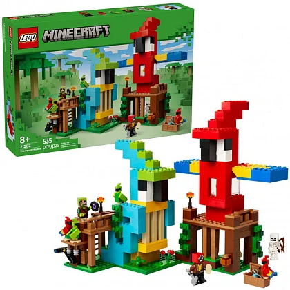 Papegojhusen 21282 LEGO® Minecraft®