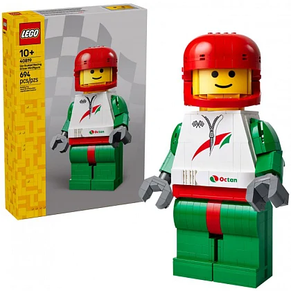 Opskaleret racerkører-minifigur 40819 LEGO® Inne