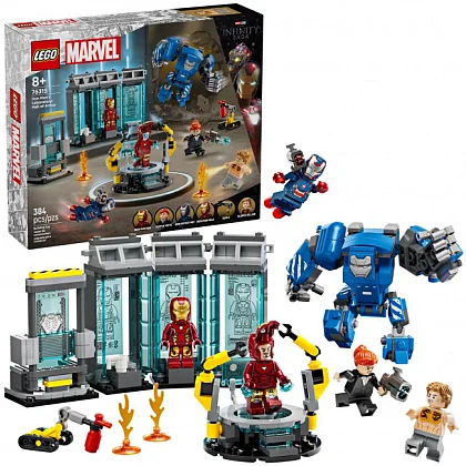 Iron Mans labb: rustningarnas sal 76315 LEGO® Marvel