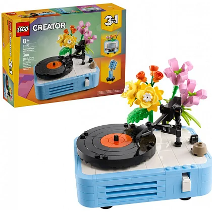 Pladespiller med blomster 31172 LEGO® Creator 3in1