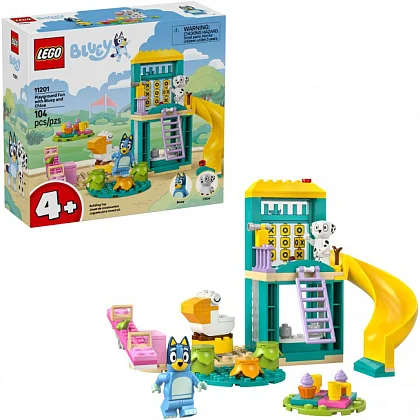 Moro på lekeplassen med Bluey og Chloe 11201 LEGO® Bluey