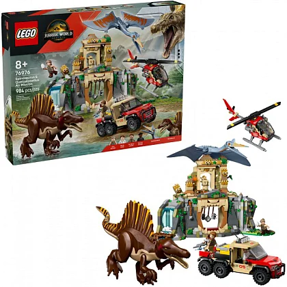 Misión Aérea: Spinosaurus y Quetzalcoatlus 76976 LEGO® Jurassic World™
