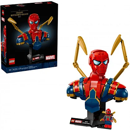 Byste av Iron Spider-Man 76326 LEGO® Marvel