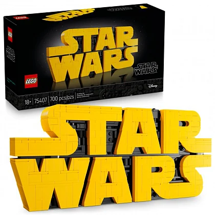 Brick-built Star Wars Logo 75407 LEGO® Star Wars™