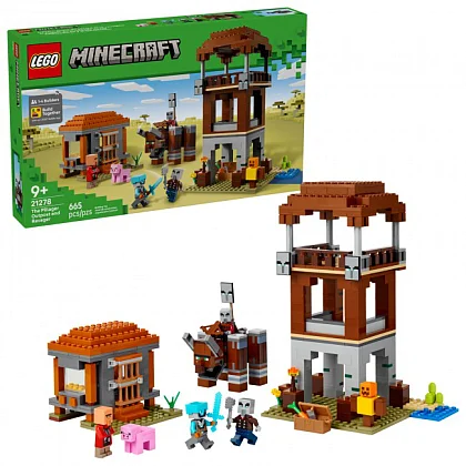 Røvernes utpost og olmt beist 21278 LEGO® Minecraft®