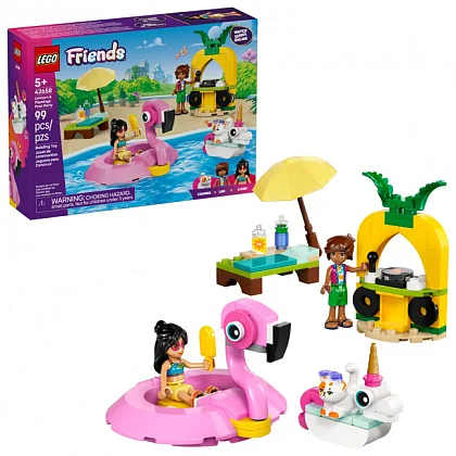 Poolparty med enhörning och flamingo 42658 LEGO® Friends