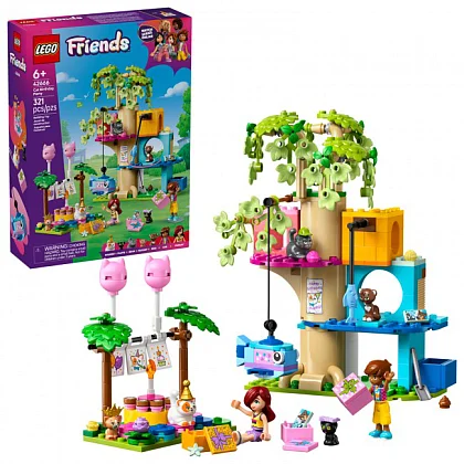 Katzengeburtstagsparty & Baumhaus 42666 LEGO® Friends