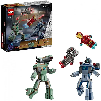 Iron Man og War Machine mot Hammer-droner 76320 LEGO® Marvel