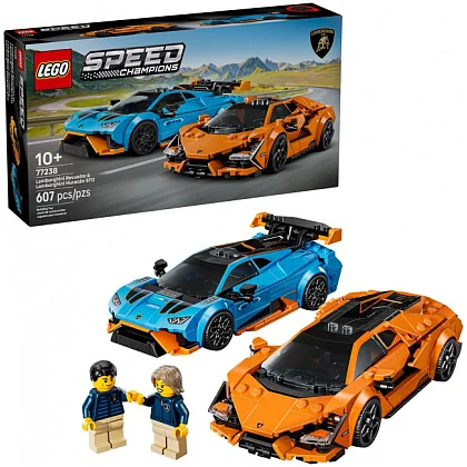 Lamborghini Revuelto en Huracán STO 77238 LEGO® Speed Champions