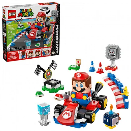 Mario Kart - Interaktiver LEGO Mario & Standard-Kart 72043 LEGO® Super Mario™