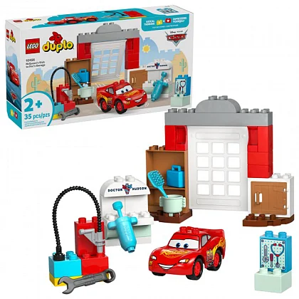 Lynet McQueens besøg i Docs værksted 10456 LEGO® Duplo®