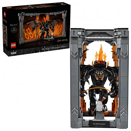 Der Herr der Ringe: Balrog Bücherstütze 10367 LEGO® Icons