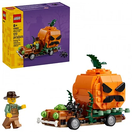 Pickup mit Halloweenkürbis 40822 LEGO® Inne
