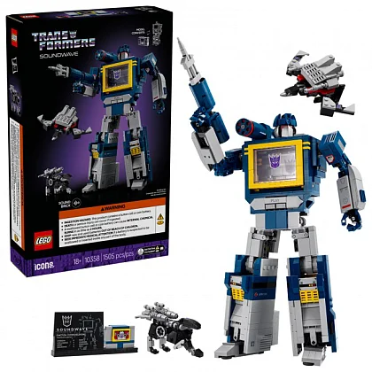 Transformers: Soundwave 10358 LEGO® Icons
