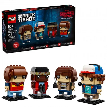 Figurer af Mike, Dustin, Lucas og Will 40801 LEGO® BrickHeadz™