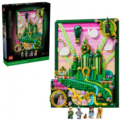 Emerald City-veggkunst 75685 LEGO® Wicked