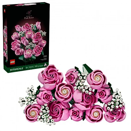 Bukett med rosa rosor 10374 LEGO® Botanicals