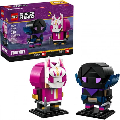 Drift & Raven figurer 40884 LEGO® BrickHeadz™