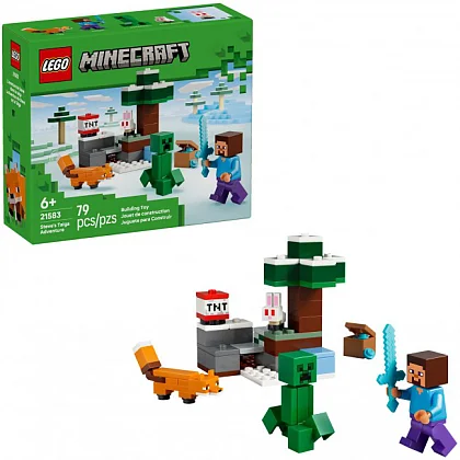 Steves taigaäventyr 21583 LEGO® Minecraft®