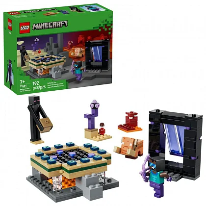 Călătorie prin portalurile Nether și End 21584 LEGO® Minecraft®