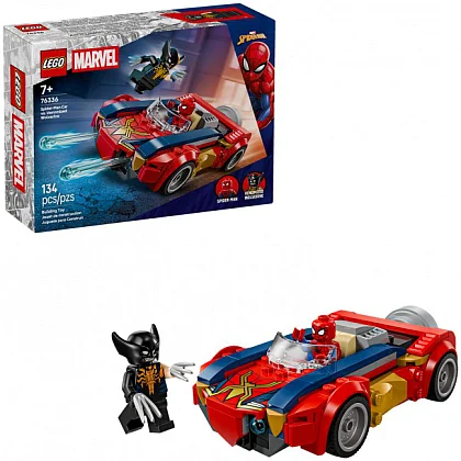 Spider-Man-bil mod venomiseret Wolverine 76336 LEGO® Marvel