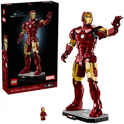 Ediția de colecție Iron Man Mark 3 76344 LEGO® Marvel