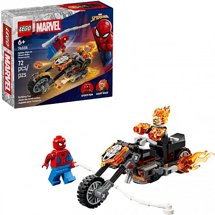 Spider-Man vastaan Aaveajajan moottoripyörä 76335 LEGO&reg; Marvel