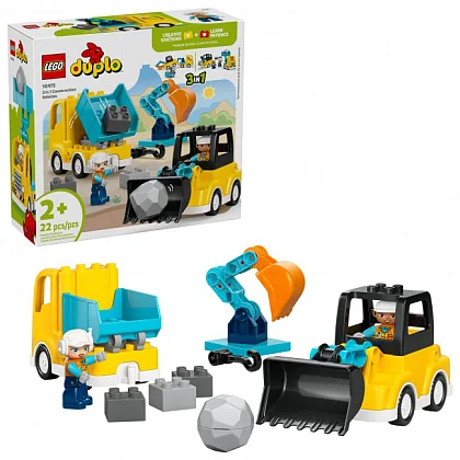 3-i-1 Anleggskjøretøy 10475 LEGO® Duplo®