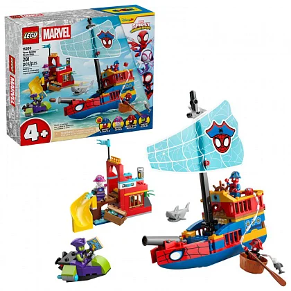 Le bateau pirate de l'équipe Spidey 11208 LEGO® Marvel